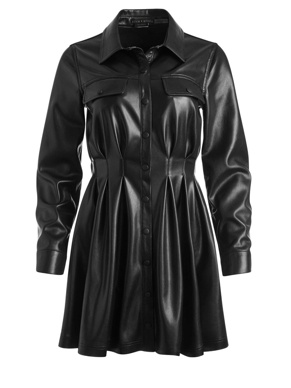 Alice + Olivia Malina Shirt Dress - L